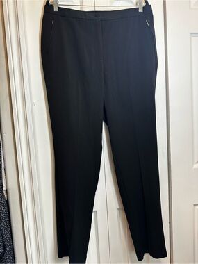 TanJay Black Straight-Leg Dress Trousers #76